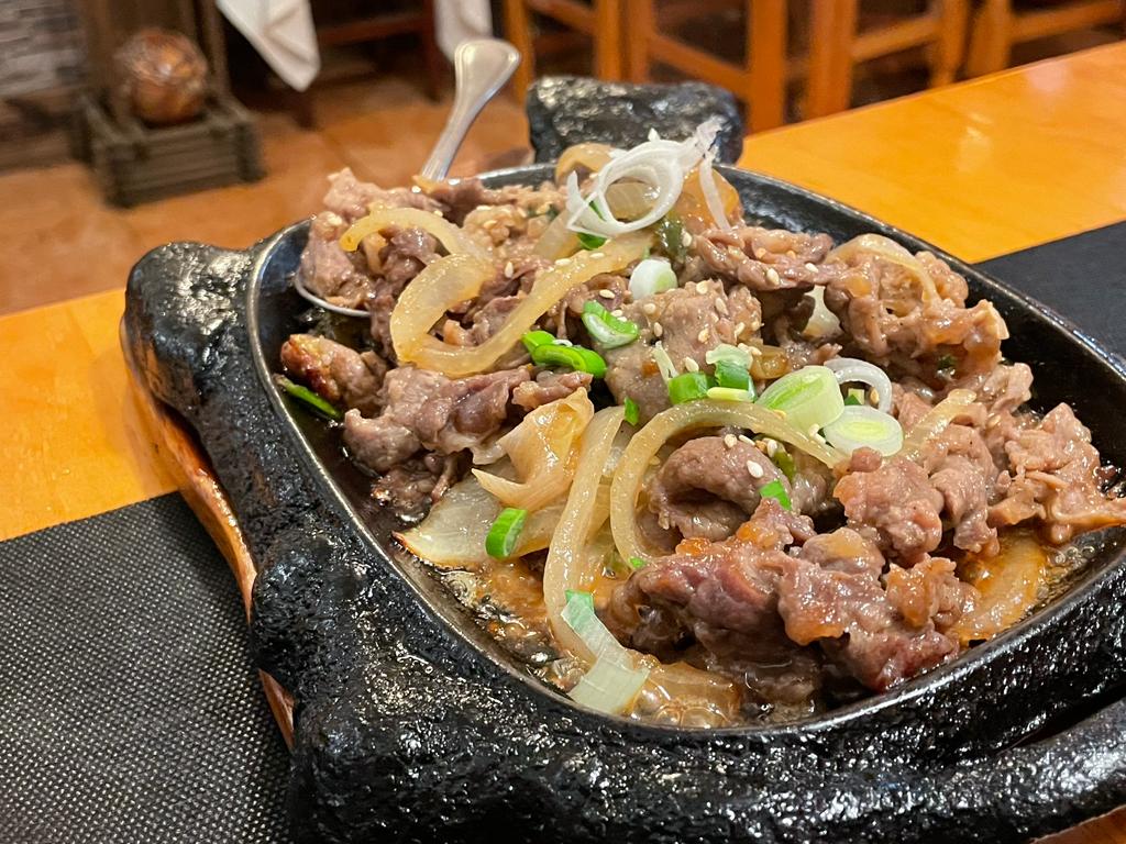 Bulgogi de ternera