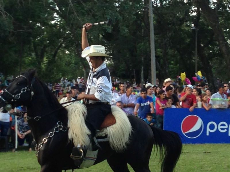 Jinete paraguayo en Misiones