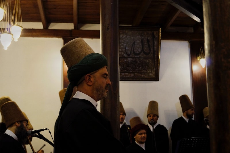 Derviches turcos en Anatolia